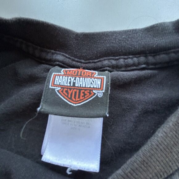 Vintage Harley Davidson Shirt Mens Large Wild Boar Double Sided Nashville, TN - Picture 6 of 7